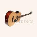 Muzikkon Electro Acoustic Jumbo Bass Guitar 4 String - Stringed Instruments