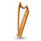 Muzikkon Gothic Harp 19 String Beechwood