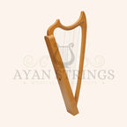 Muzikkon Gothic Harp 19 String Beechwood - Stringed Instruments