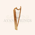 Muzikkon Gothic Harp 29 String Ashwood - Stringed Instruments