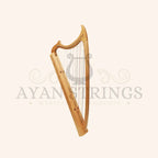 Muzikkon Gothic Harp 29 String Ashwood - Stringed Instruments