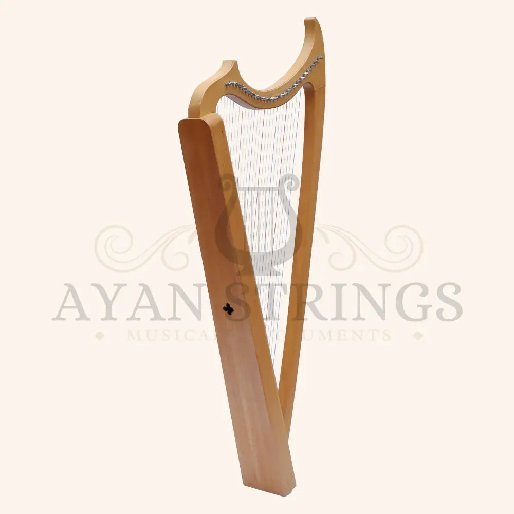 Muzikkon Gothic Harp 29 String Beechwood - Stringed Instruments