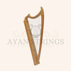 Muzikkon Gothic Harp 29 String Beechwood - Stringed Instruments