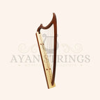 Muzikkon Gothic Harp 29 String Mahogany - Stringed Instruments