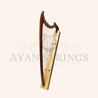 Muzikkon Gothic Harp 29 String Mahogany - Stringed Instruments