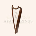 Muzikkon Gothic Harp 29 String Rosewood - Stringed Instruments