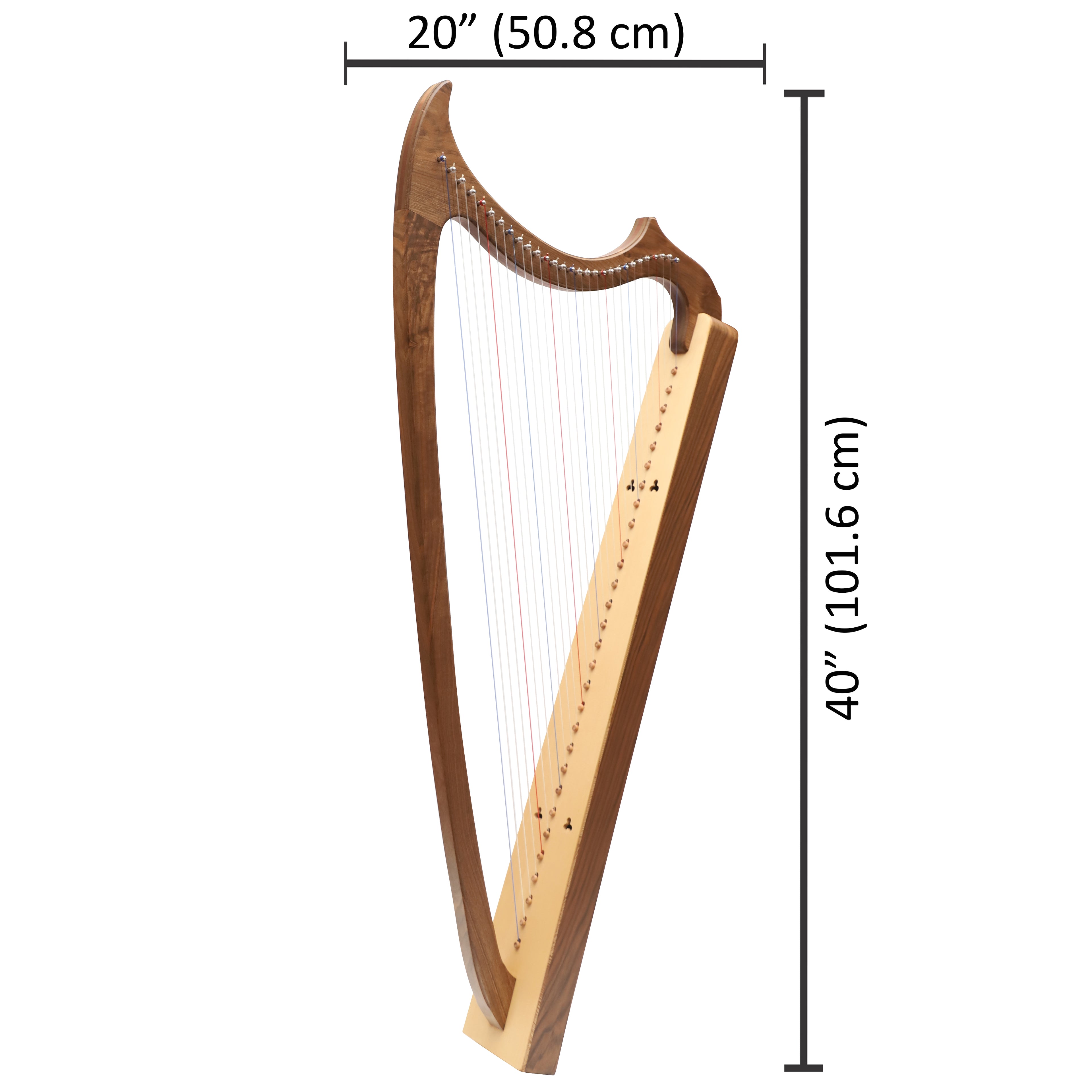 29 String Gothic Harp