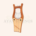 Muzikkon Large Kinnor Harp 10 String Red Cedar - Stringed Instruments