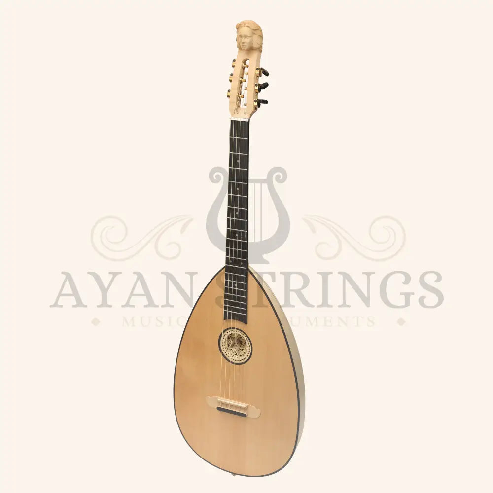 MUZIKKON LUTE GUITAR 6 STEEL STRINGS - Stringed Instruments