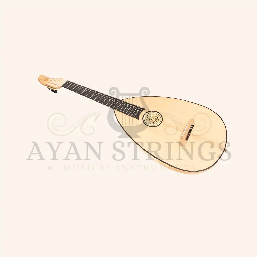 MUZIKKON LUTE GUITAR 6 STRING MAPLE LEFT HAND - Stringed Instruments