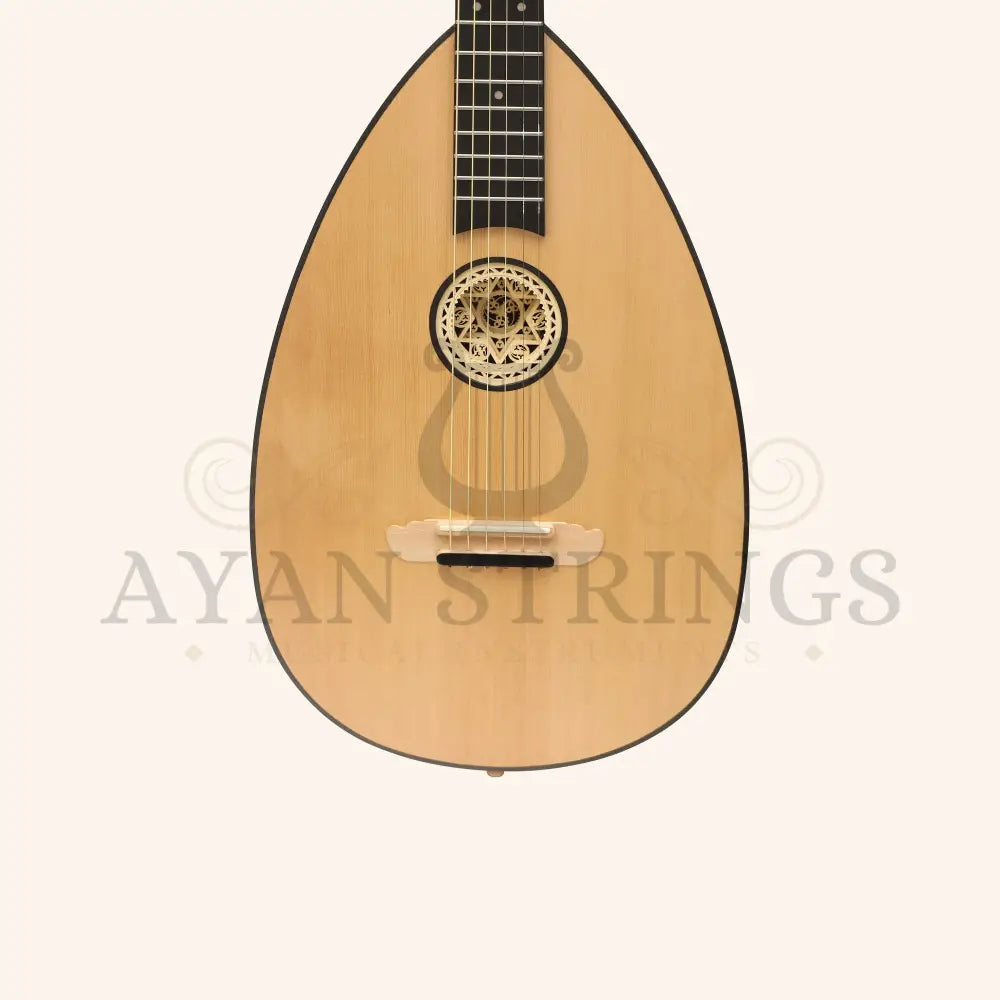 MUZIKKON LUTE GUITAR 6 STRING MAPLE - Stringed Instruments