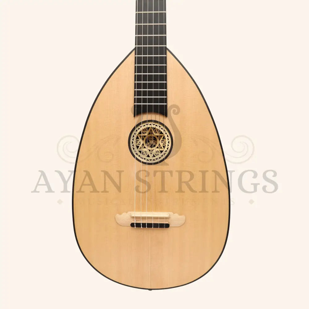 MUZIKKON LUTE GUITAR 6 STRING ROSEWOOD - Stringed Instruments