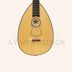 MUZIKKON LUTE GUITAR 6 STRING WALNUT - Stringed Instruments