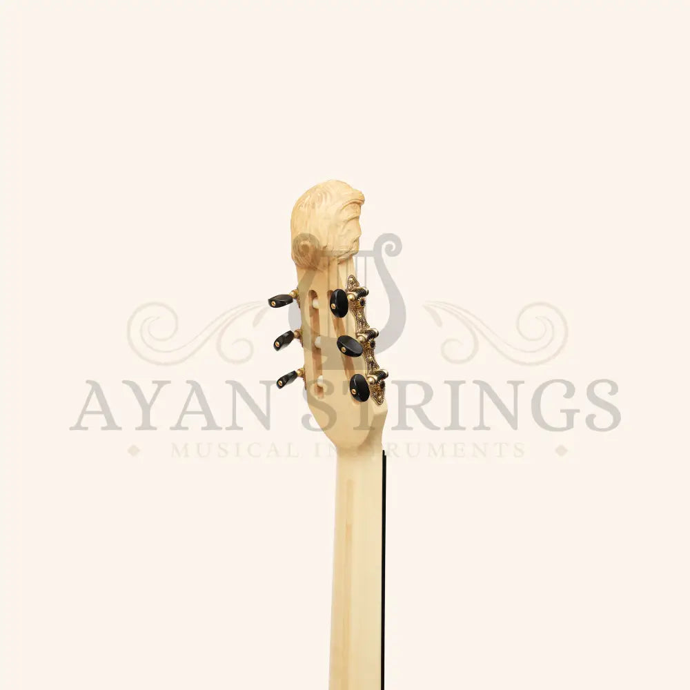 MUZIKKON LUTE GUITAR 6 STRING WALNUT - Stringed Instruments