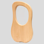 Muzikkon Lyre Harp, 10 String Engraved