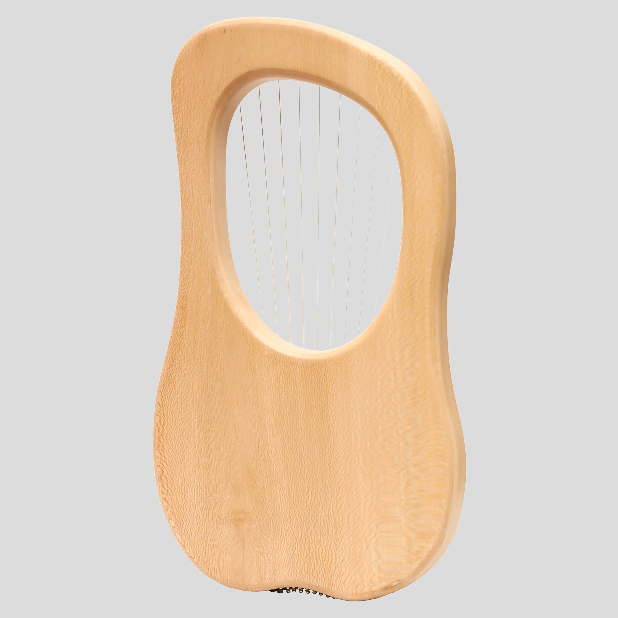 Muzikkon Lyre Harp, 10 String Engraved