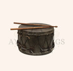 Muzikkon Medieval Drum 10’’X8’’ Short Body - Ebony