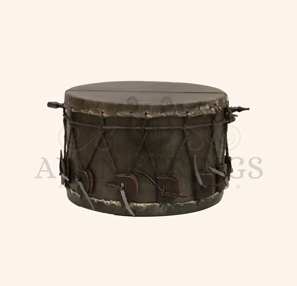 Muzikkon Medieval Drum 12’’X8’’ Small with Short Body Ebony Finish
