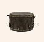 Muzikkon Medieval Drum 12’’X8’’ Small with Short Body Ebony Finish