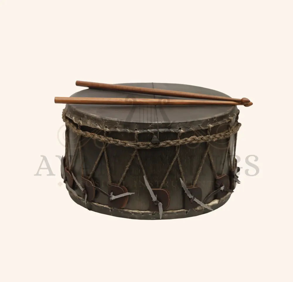 Muzikkon Medieval Drum 14’’X8’’ Small with Short Body - Ebony