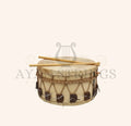 Muzikkon Medieval Drum 14’’X8’’ Small with Short Body - Natural