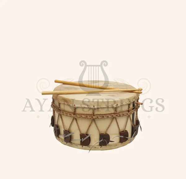 Muzikkon Medieval Drum 14’’X8’’ Small with Short Body - Natural