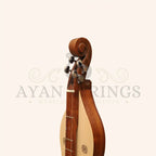 Muzikkon Mountain Dulcimer 4 Strings Knotwork Scroll R-W Silver Gear - Stringed Instruments