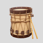 Muzikkon Renaissance Drum 10"X11" Small with Short Shell