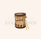 Muzikkon Renaissance Drum 10’’X11’’ Small with Short Shell