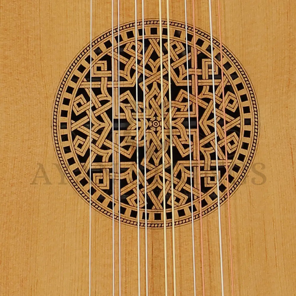 Muzikkon Renaissance Lute 6 Course Deluxe Left Hand After Hieber - Stringed Instruments
