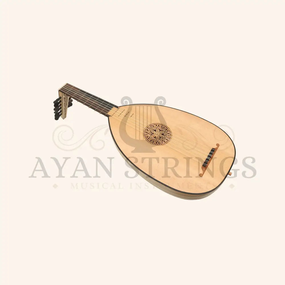 Muzikkon Renaissance Lute 6 Course Deluxe Right Hand After Hieber - Stringed Instruments