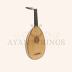 Muzikkon Renaissance Lute 6 Course Left Hand After Hieber - Maple/Walnut - Stringed Instruments