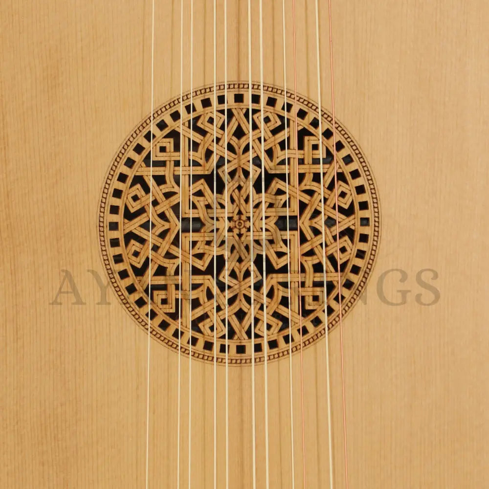Muzikkon Renaissance Lute 6 Course Left Hand After Hieber - Stringed Instruments