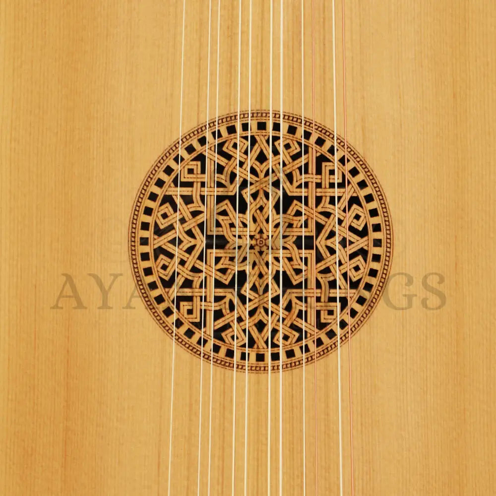 Muzikkon Renaissance Lute 6 Course Left Hand After Hieber - Stringed Instruments