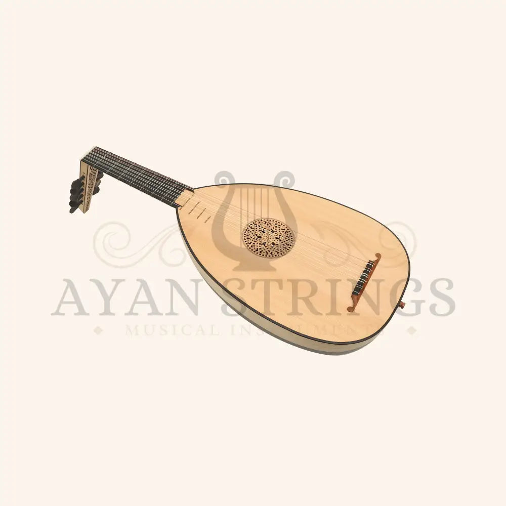 Muzikkon Renaissance Lute 6 Course Left Hand After Hieber - Stringed Instruments