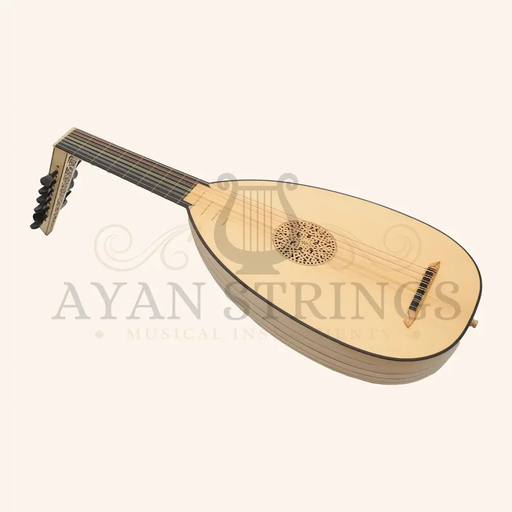 Muzikkon Renaissance Lute 7 Course Deluxe Left Hand After Hieber - Stringed Instruments