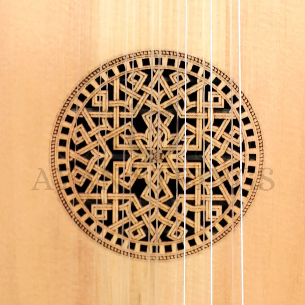 Muzikkon Renaissance Lute 7 Course Deluxe Left Hand After Hieber - Stringed Instruments