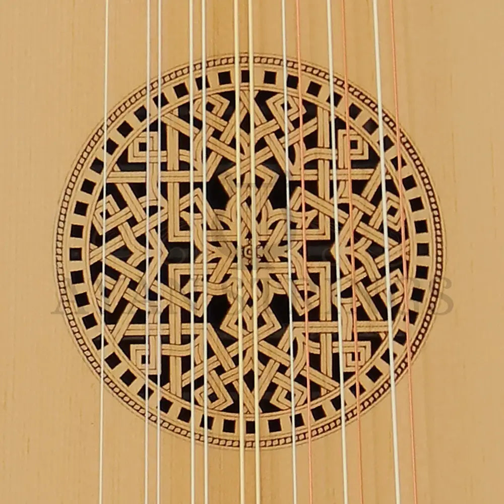 Muzikkon Renaissance Lute 7 Course Deluxe Left Hand After Hieber - Stringed Instruments