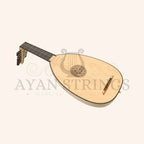 Muzikkon Renaissance Lute 7 Course Deluxe Right Hand After Hieber - Stringed Instruments