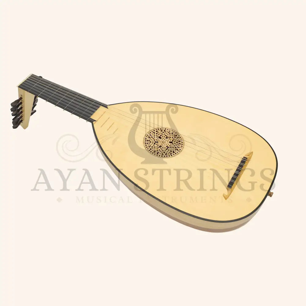 Muzikkon Renaissance Lute 7 Course Left Hand After Hieber - Stringed Instruments