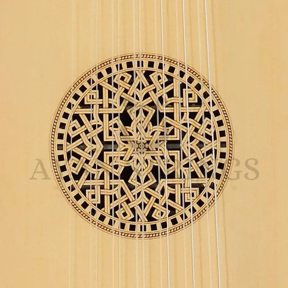 Muzikkon Renaissance Lute 7 Course Left Hand After Hieber - Stringed Instruments