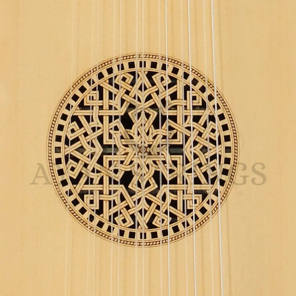 Muzikkon Renaissance Lute 7 Course Left Hand After Hieber - Stringed Instruments