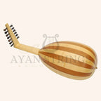 Muzikkon Renaissance Lute 7 Course Left Hand After Hieber - Stringed Instruments