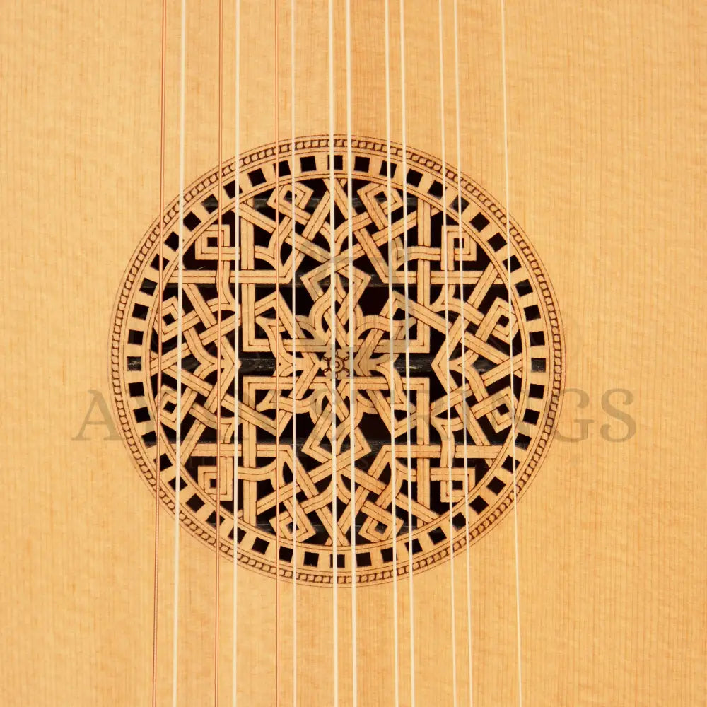 Muzikkon Renaissance Lute 7 Course Right Hand After Hieber - Stringed Instruments