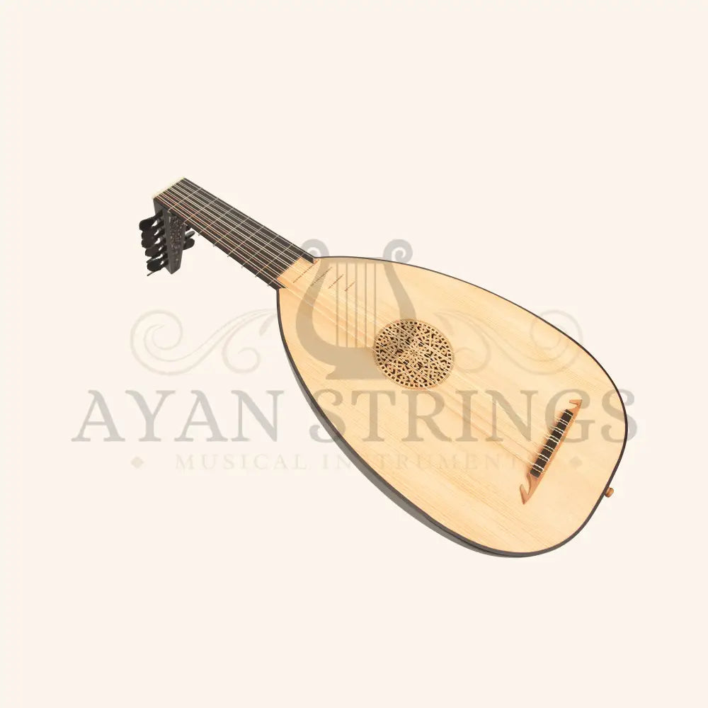 Muzikkon Renaissance Lute 7 Course Right Hand After Hieber - Stringed Instruments