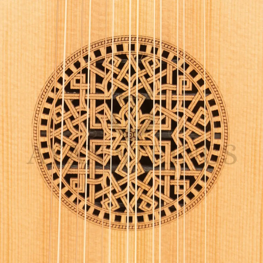 Muzikkon Renaissance Lute 7 Course Right Hand After Hieber - Stringed Instruments