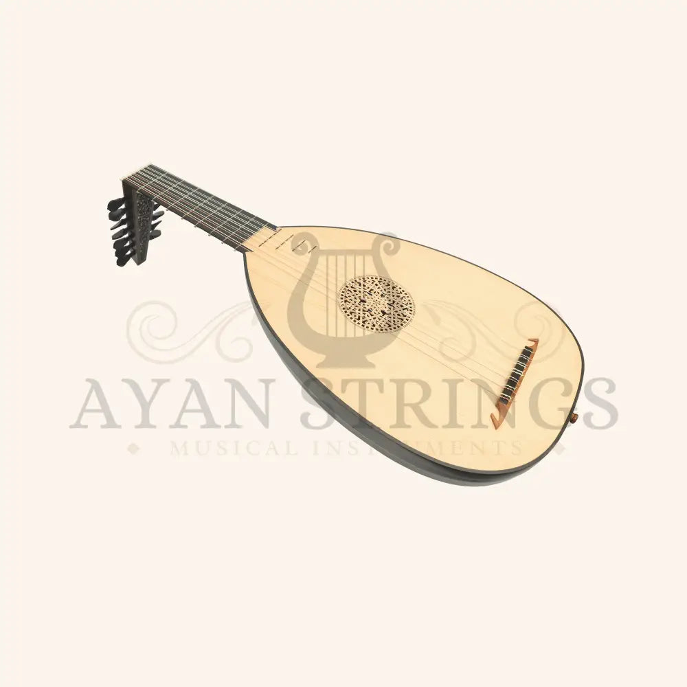 Muzikkon Renaissance Lute 7 Course Right Hand After Hieber - Stringed Instruments