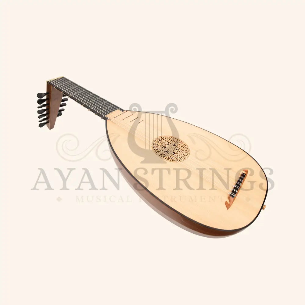Muzikkon Renaissance Lute 7 Course Right Hand After Hieber - Stringed Instruments