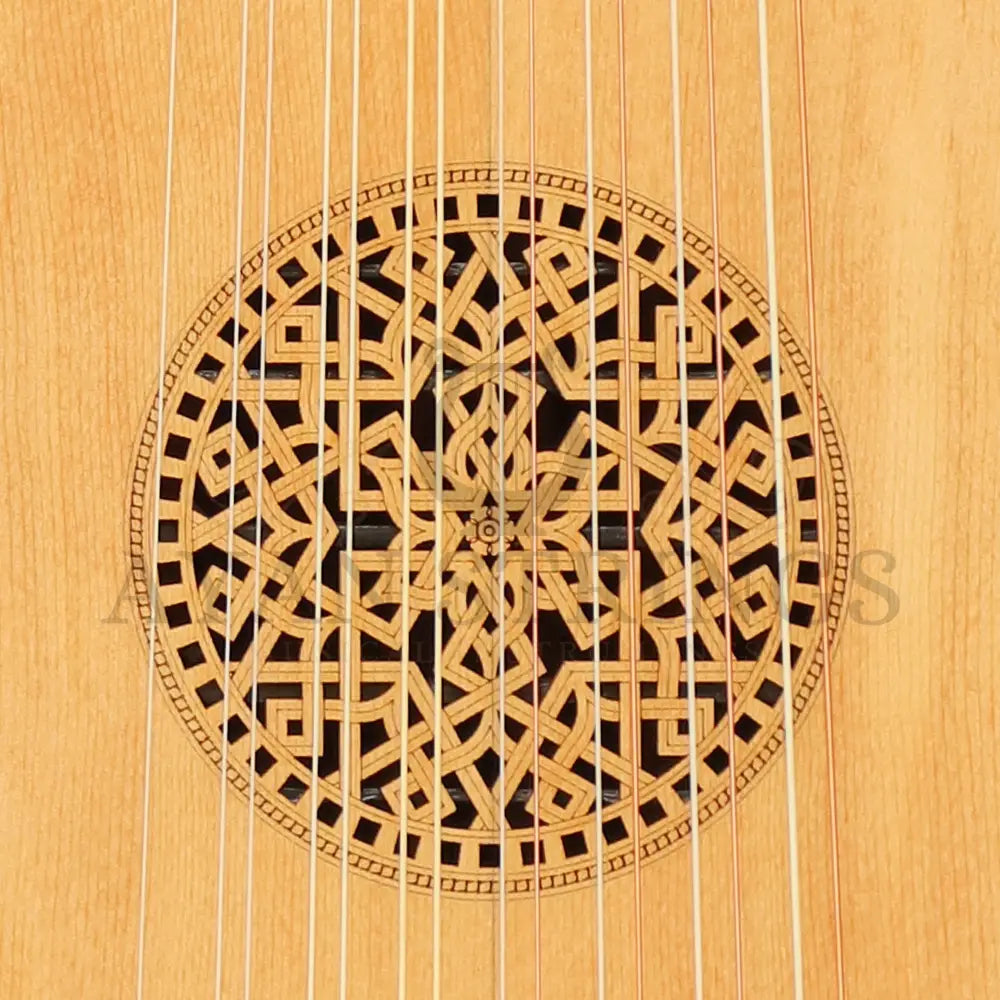 Muzikkon Renaissance Lute 8 Course Deluxe Left Hand After Hieber - Stringed Instruments