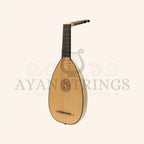 Muzikkon Renaissance Lute 8 Course Deluxe Right Hand After Hieber - Maple - Stringed Instruments